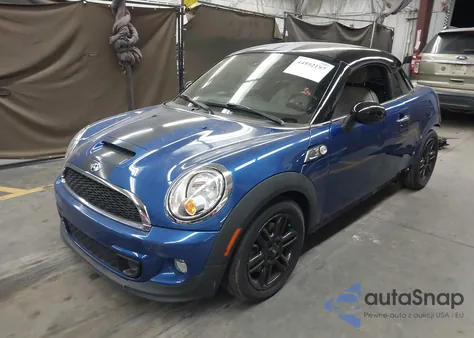 2013 Mini Coupe Cooper S from USA, damaged, VIN WMWSX3C50DT466381